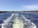 Cruising down the Swan River