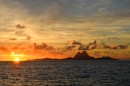 Sunset over Bora Bora. 
151 33