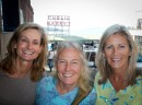 Debra, Melody, Debbie, the three admirals at Seattle