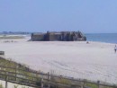 A WWII bunker that used to have big artillery to protect the Delaware River and bay from Nazi ships and submarines.