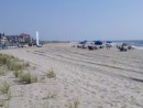 Cape May beach looking north.  Great sand and surf.