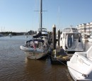 Docked at Harborwalk Marina, Georgetown, SC.  m/v ASTRA is directly in front of us and m/v FOREVER FRIDAY is right in front of ASTRA.