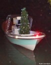 Christmas tree boat