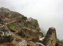 Machu Picchu - a steep climb