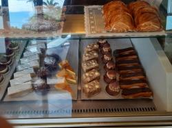 Just two blocks over from the Plumerium (aka plumbing store) was my favorite breakfast place.  Eclair anyone?