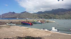 Taioehea bay and wharf, our home for about 3 weeks of time at Nuku Hiva