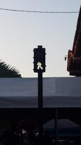 Somethings in Mexico are cool.  One of my favorites are the pedestrian signals that "RUN!" a the end of the cycle.