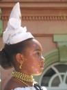 Lovely young dancer at Carnival
