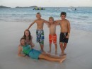 Kids loving the beach!