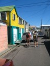 Scott and Peter walking in St. Kitts.