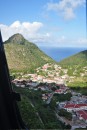 View from THE road on Saba.