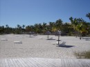 The beach area at the Abaco Beach Resort and Marina at Boat Harbor - Marsh Harbour, Abaco