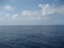 Unusual calm winds and seas on the passage from Aruba to Cartagena