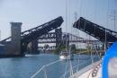 Folly from Midland ahead as the first bridge opens Calumet River