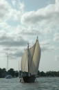 She sails beautifully.