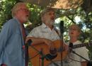 Louis Allen, Gary Mitchell and Kitty Mitchell: Performing Sunday on the Live Oak Stage.