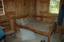 The bed in a slave cabin.