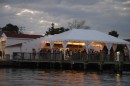 There were three parties on Back Creek on Friday night. This one was at the Annapolis Maritime Museum.