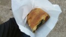 A spinach and cheese pie, a lunch time treat I will miss back in the UK for sure.
