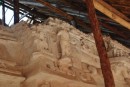 Bas relief at Ek balam best preserved of all the  Mayan ruins