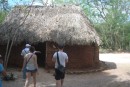 simple peasant hut typical of Mayan
