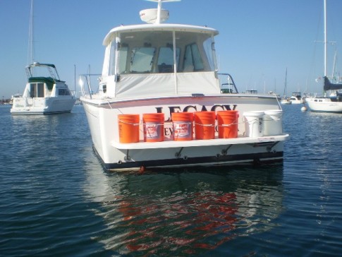 Home buckets to prevent Sealions from boarding