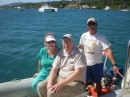 visitors in Roatan James and Phylis Perry