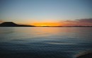 Sunrise with Isla Coronados.