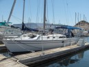 Another view of Hilbre in her slip at Lake Mead Marina.