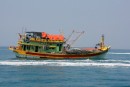 Typical Malay fishing boat