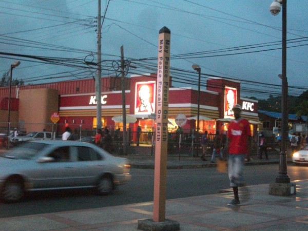 KFC in Scarborough, Tobago