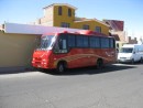 This was our bus for the Colca Canyon Tour.  It turned out to be a big advantage to have a red bus since most of the buses of the other tour companies were white.  Over the two days of our $20 Colca Canyon tour we spent around 12 hours riding in the bus.