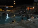 After our hike they took us to a public pool that was fed by thermal springs.  You could sit in the hot water and have a nice friendly lady serve you a cold Arequipena beer.  Very civilized.