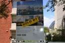 Walking around Kirribilli we saw this real estate sign on a property - check the detail in the next photo