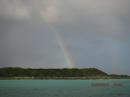 Rainbow over Cabbage Cay