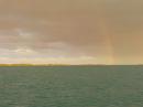 Rainbow over the island