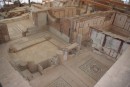 Mosaic floors in the Terrace Houses at Ephesus