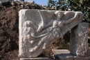 Pieces of sculpture at Ephesus