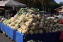 Saturday market in Selcuk, just love these cabbages at 1TL (50 cents) each