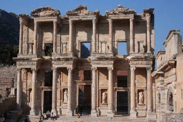 Celsus Library, three stories and still standing magnificent
