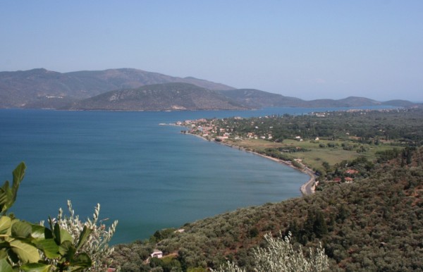 East coastline of Lesvos