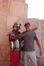 Jerash Roman with Russell