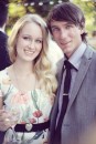 Edwin and Amy at a wedding last October