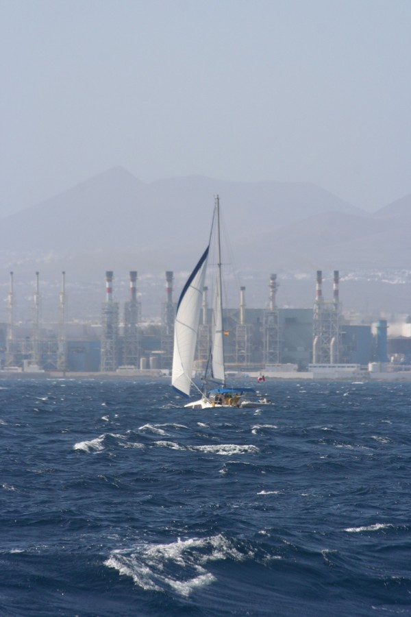 Lanzarote VK sailing - now you don