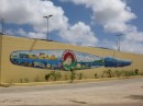 Bonaire town mural