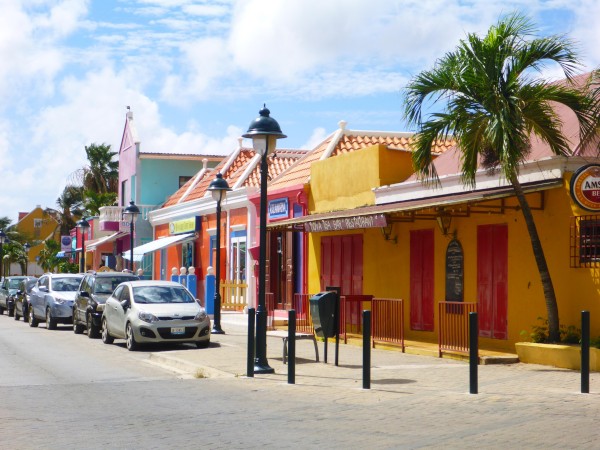 Colours of downtown Bonaire