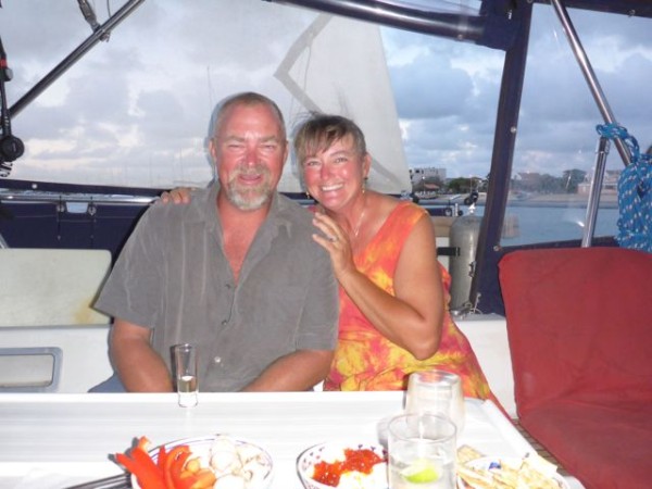 Tim and Paula from s/v Hooligan who became dear friends