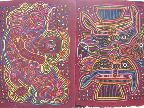 Two of the "molas" I bought