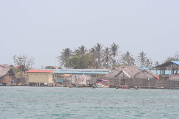Kuna island village