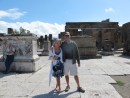 Russ and myself - yes there is one picture of us, at Pompeii